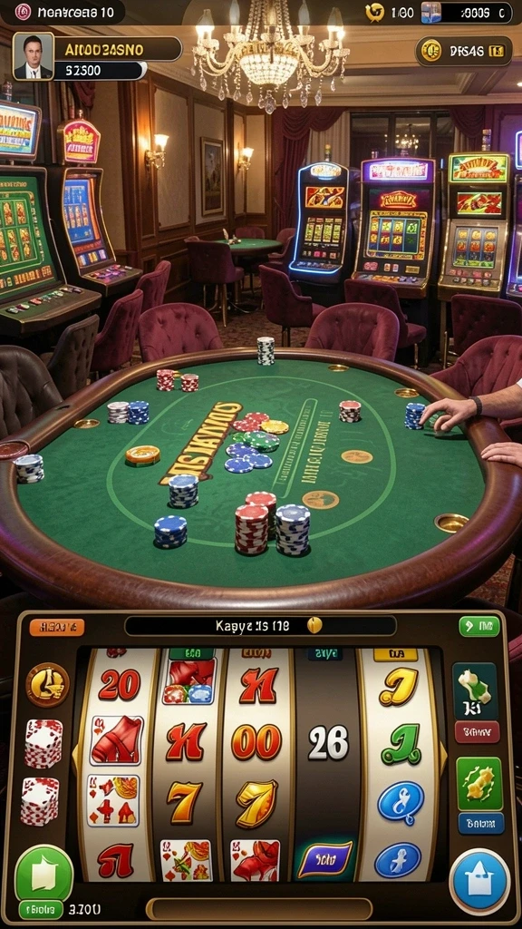 Screenshot aplikasi 1121SLOT dengan tampilan slot yang menarik.