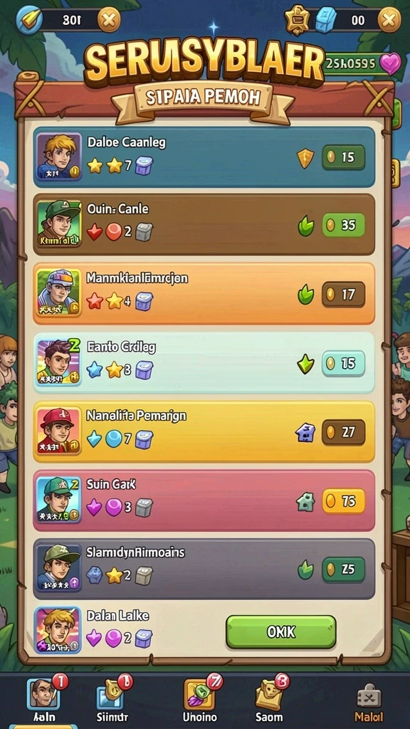 Tampilan antarmuka 1234BETS yang modern dan menarik.
