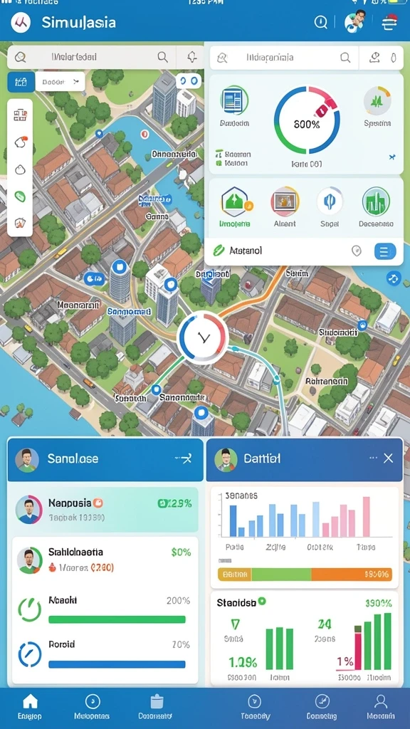 Tampilan menarik dari level pertama 73K.