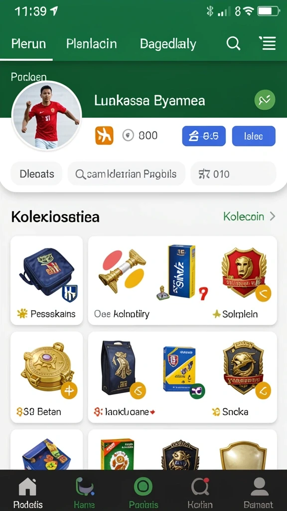 Screenshot interaksi komunitas dalam game 73K.