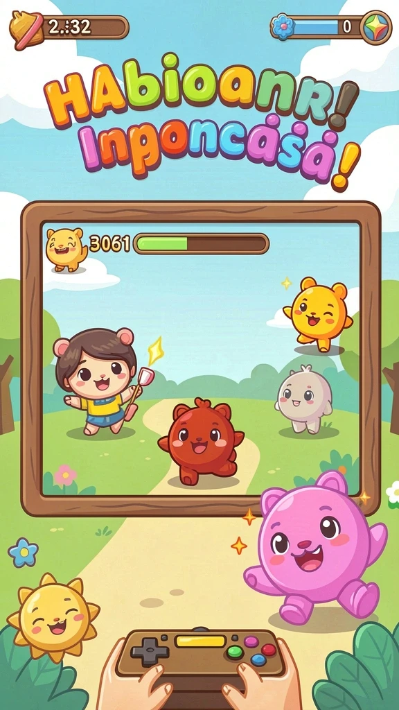 Berbagai karakter unik dalam game.