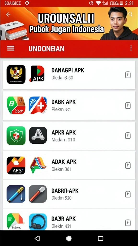 Tampilan antarmuka yang menarik dan mudah digunakan.