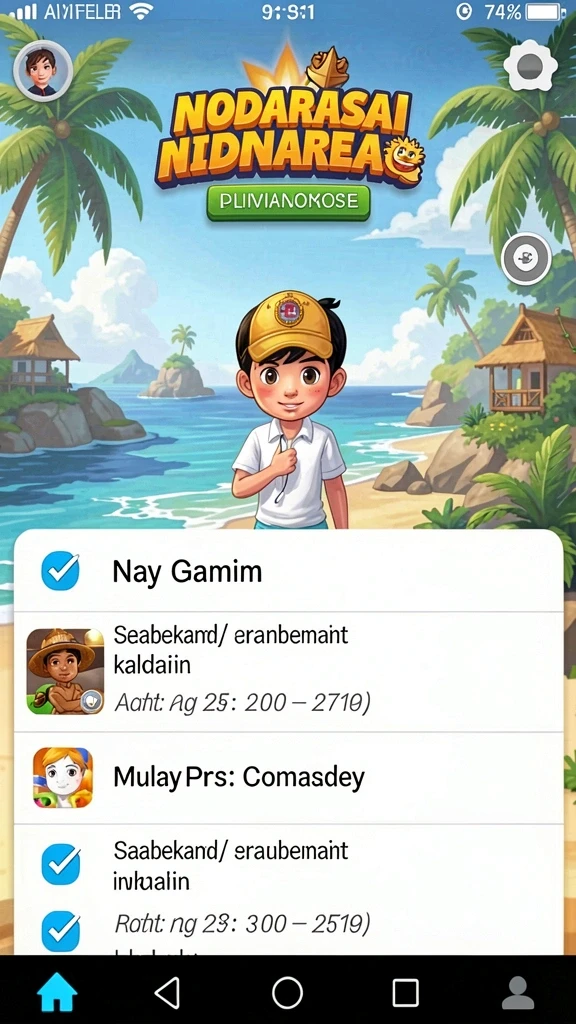 Tampilan antarmuka yang menarik dan mudah digunakan.