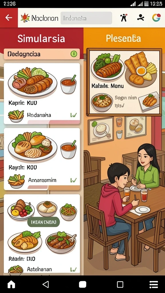 Tampilan grafis yang menarik dan mudah dinavigasi.