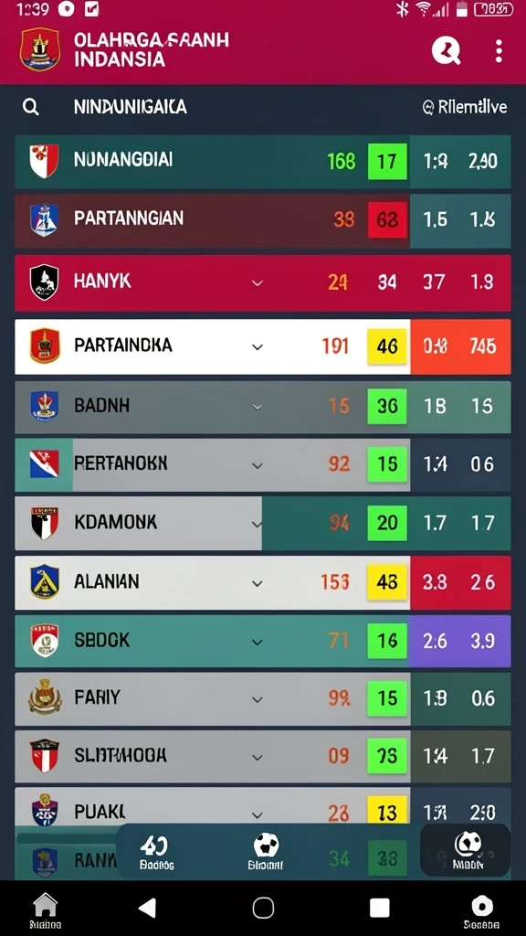 Menu pengaturan untuk kustomisasi pengalaman bermain.