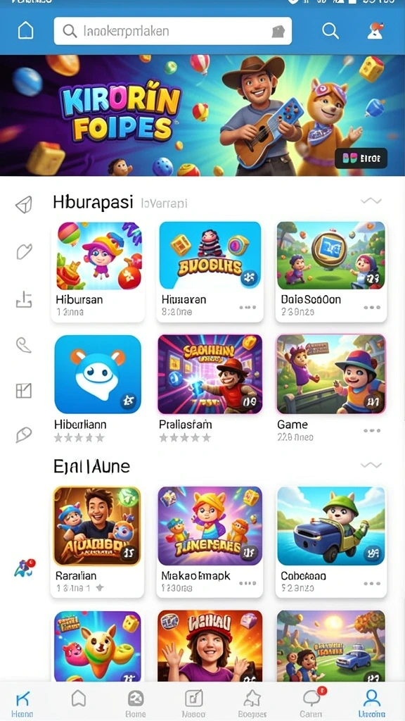 Fitur penghargaan yang memotivasi pemain.