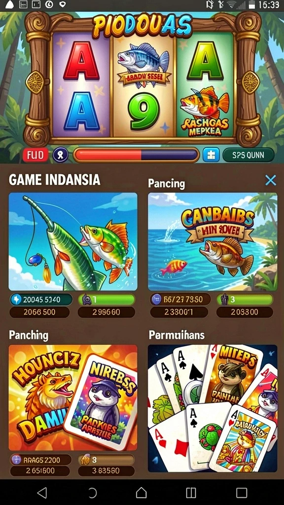 Tampilan awal GACORMAX yang menarik dan interaktif.
