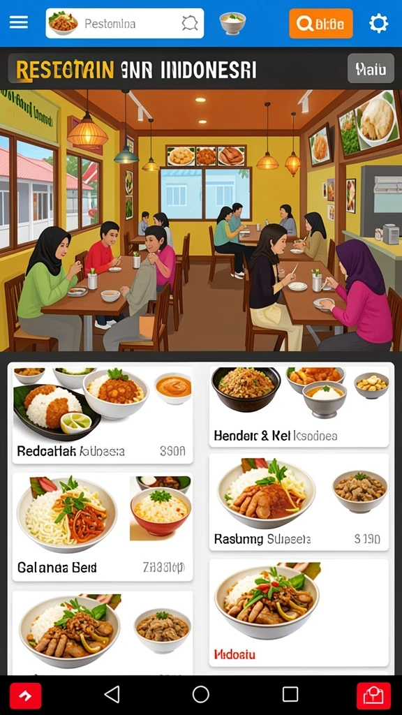 Tampilan antarmuka yang menarik dan mudah digunakan.
