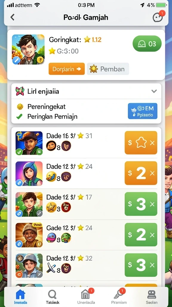 Ragam permainan slot klasik dan terbaru tersedia.