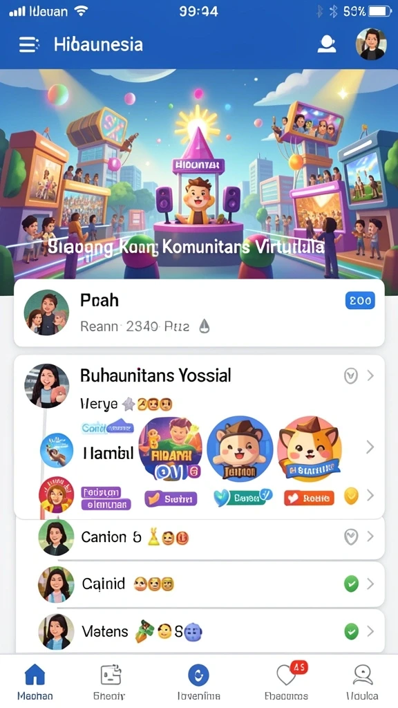 Tampilan utama aplikasi HOKIGAME yang menarik dan mudah digunakan.