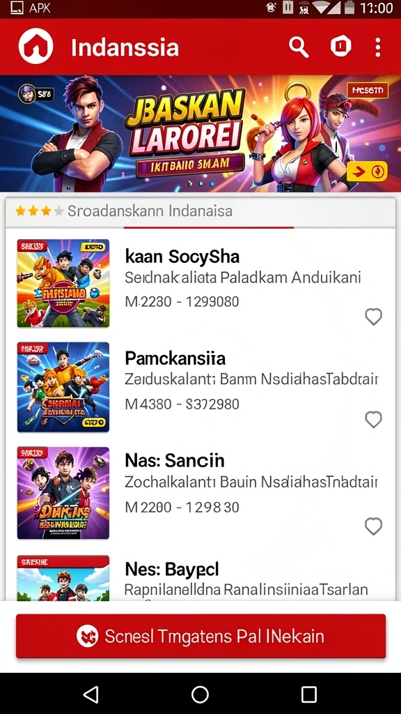 Tampilan antarmuka yang menarik dan mudah digunakan.