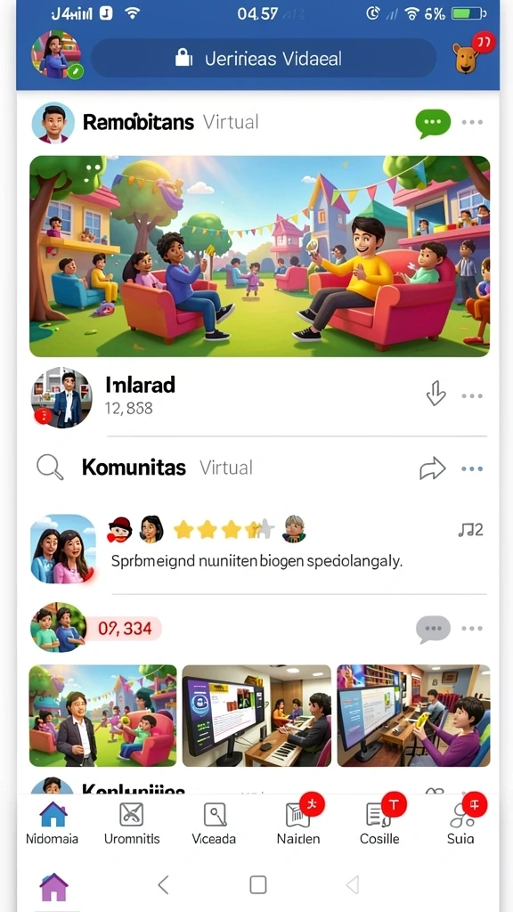 Beragam pilihan permainan judi yang tersedia.