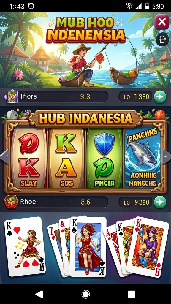 Tampilan antarmuka yang menarik untuk navigasi.