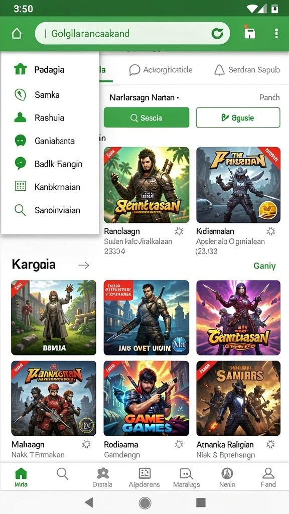 Antarmuka pengguna yang menarik dan mudah dinavigasi.