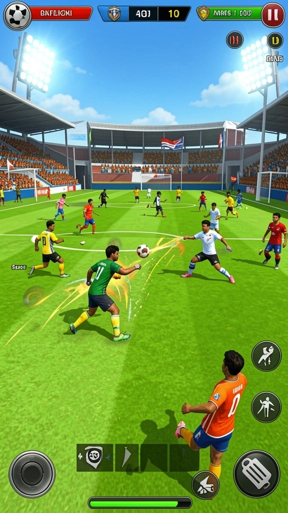 Tangkapan layar menampilkan gameplay saat bermain level 5.