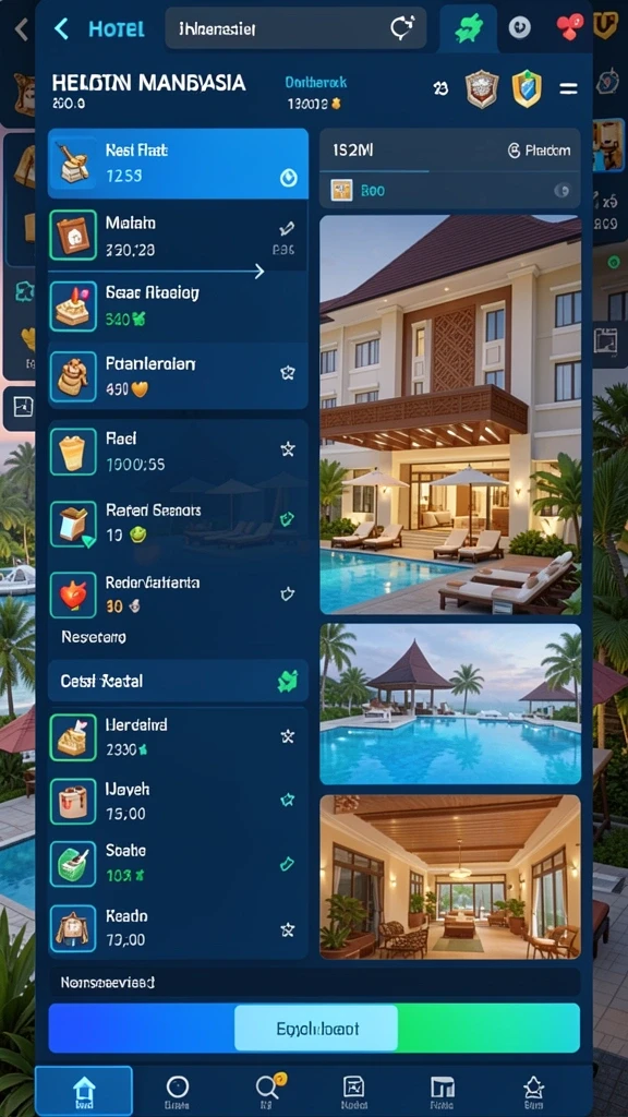 Level-level yang menantang dengan desain kreatif.