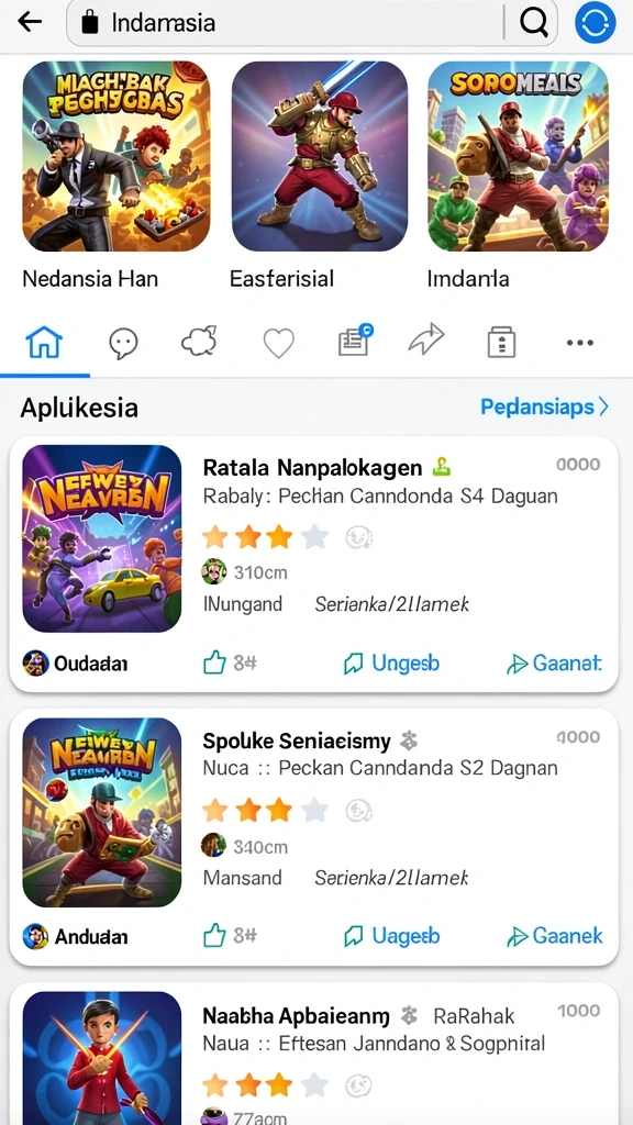 Tampilan antarmuka yang menarik dan mudah dinavigasi.