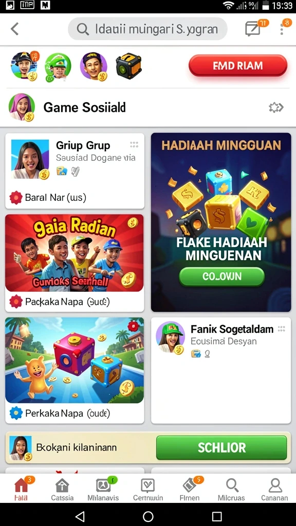 Misi seru yang menanti untuk diselesaikan.