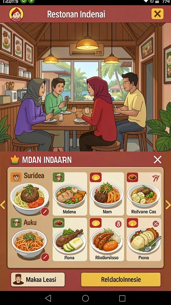 Mode permainan yang beragam dan menantang.