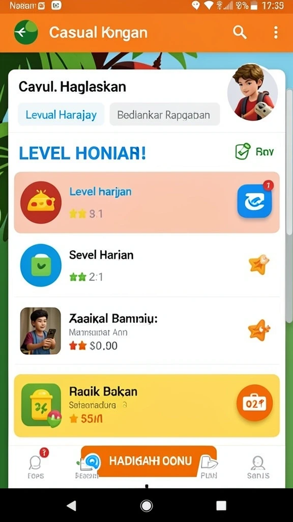 Fitur multiplayer yang memungkinkan bermain bersama teman.