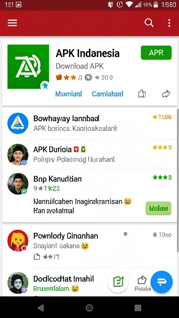 Tampilan antarmuka yang ramah dan menarik.
