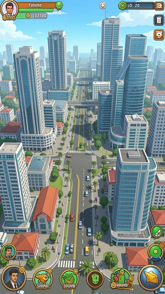 Tampilan menarik dengan grafis yang menawan.