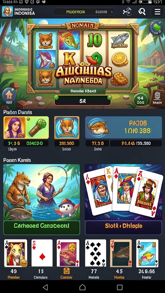 Berbagai tema slot yang menghibur dan seru.