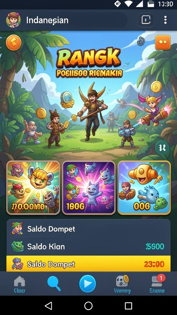 Fitur bonus menarik untuk pengguna baru.