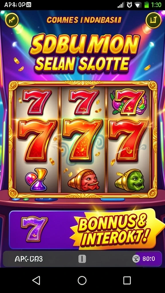 Beragam permainan slot dengan tema yang bervariasi.