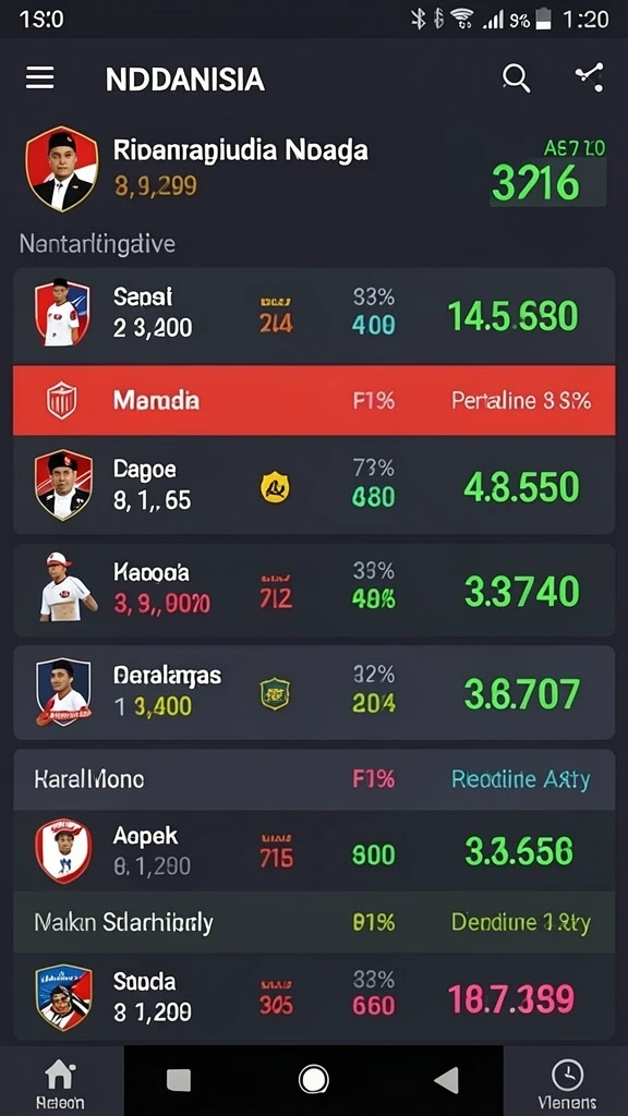 Tampilan awal permainan yang menarik.
