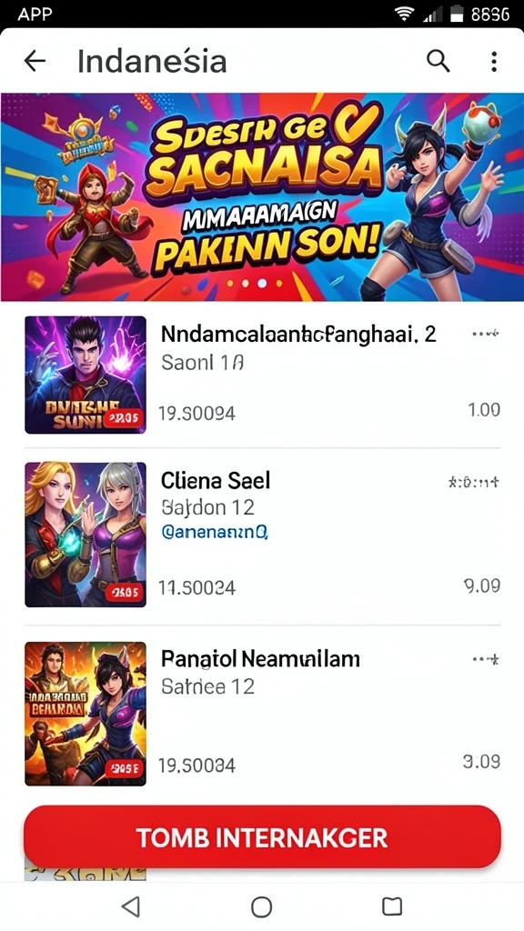 Tema grafis yang menarik dan cerah.