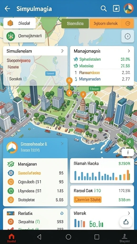 Tampilan antarmuka yang user-friendly dan mudah dinavigasi.