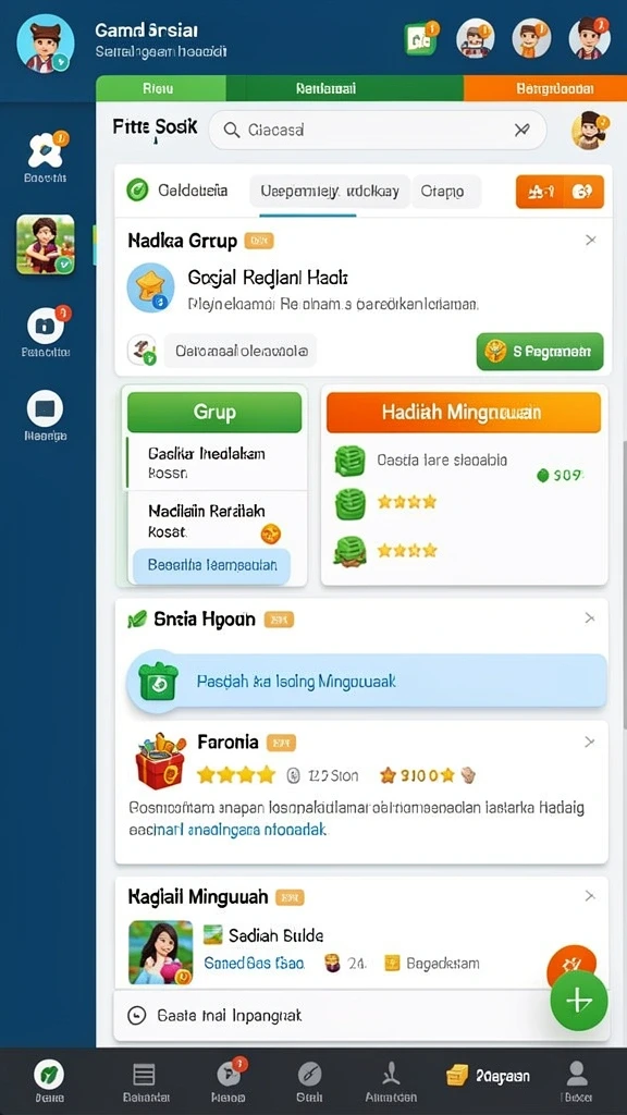 Karakter-karakter unik dengan kemampuan spesial.
