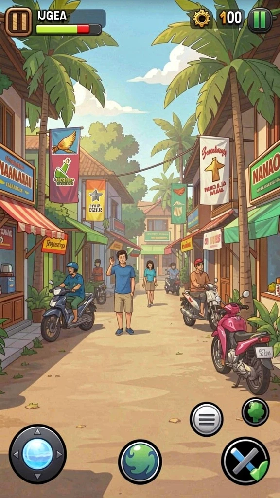 Tampilan antarmuka yang intuitif dan menarik.