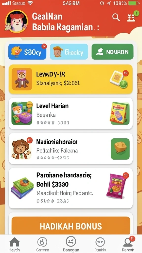 Tampilan antarmuka yang menarik dan mudah dinavigasi.