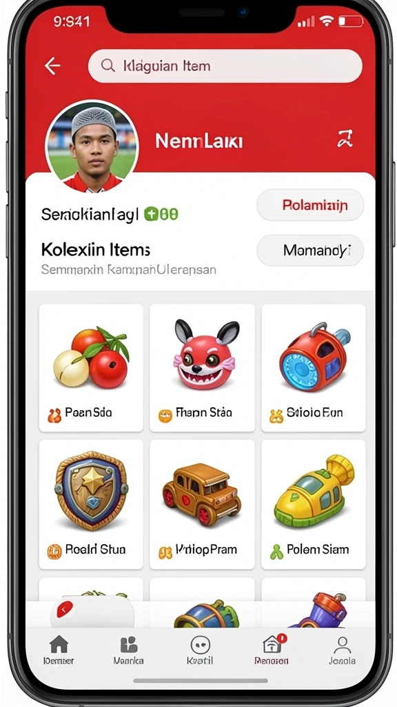 Beragam pilihan permainan menarik untuk semua pengguna.
