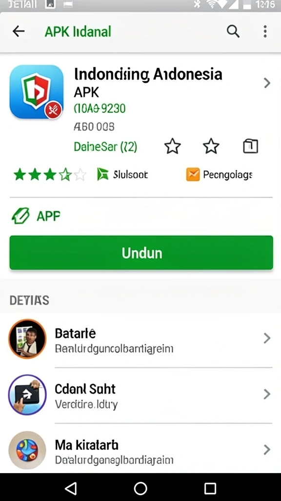 Menunjukkan tantangan level yang menarik.
