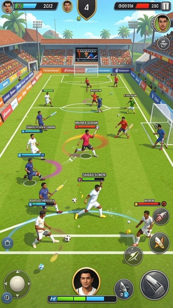 Screenshot pertama menunjukkan gameplay seru dengan tantangan menarik.