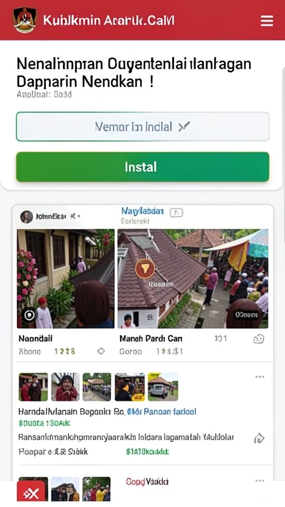 Tampilan antarmuka yang menarik dan mudah dinavigasi.