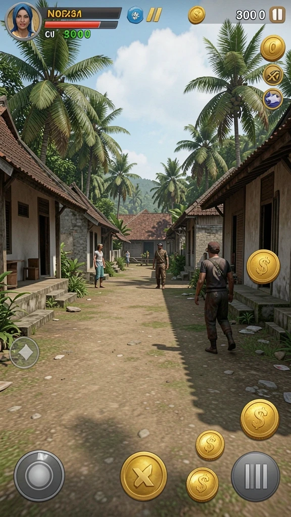 Mode multiplayer yang memungkinkan bermain dengan teman.